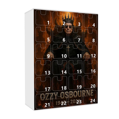 Chritmas Advent Calendar Cool Rock Decorations Rocking Countdown Calendar Xmas Tree Hanging Pendant Ornament Kids Chritmas Gifts