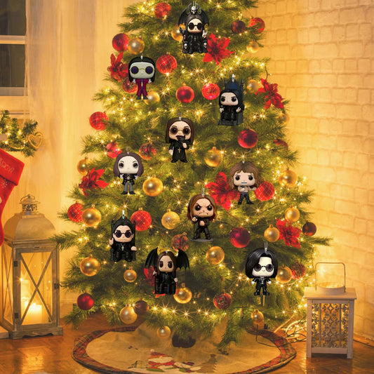 Chritmas Advent Calendar Cool Rock Decorations Rocking Countdown Calendar Xmas Tree Hanging Pendant Ornament Kids Chritmas Gifts